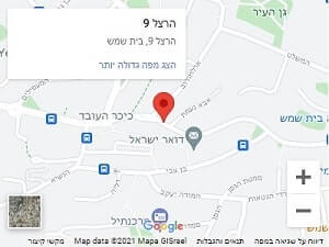 מפה לבית משפט לתביעות קטנות בית שמש