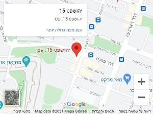 מפה לבית משפט לתביעות קטנות עכו